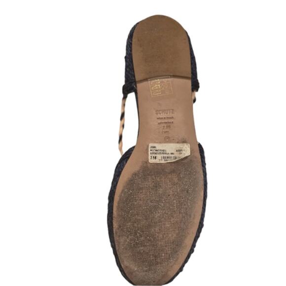 Schutz Jessel Flat in Perla, Nautico & Blue EUC 7.5 - Picture 7 of 8